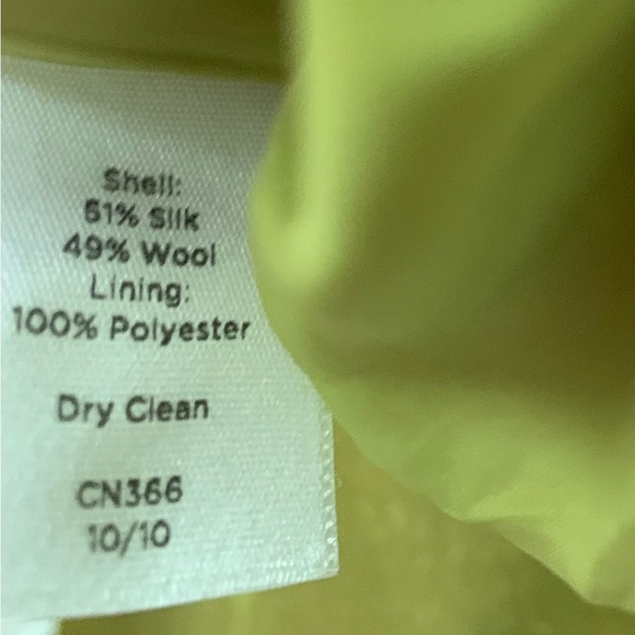 Talbots Collection Silk/Wool Blend Exquisite Sheath Dress Lined SZ 12 - Picture 6 of 7